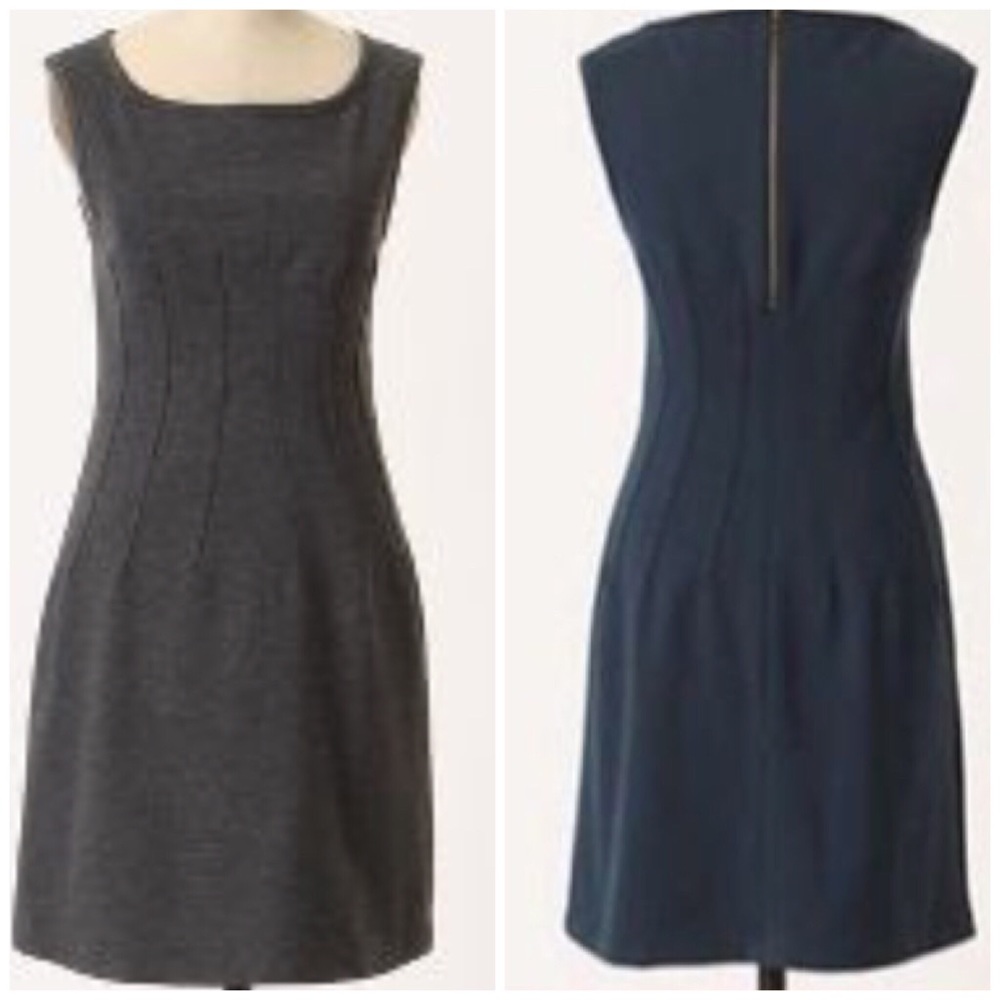 Anthropologie Deletta Curvy Shift Dress